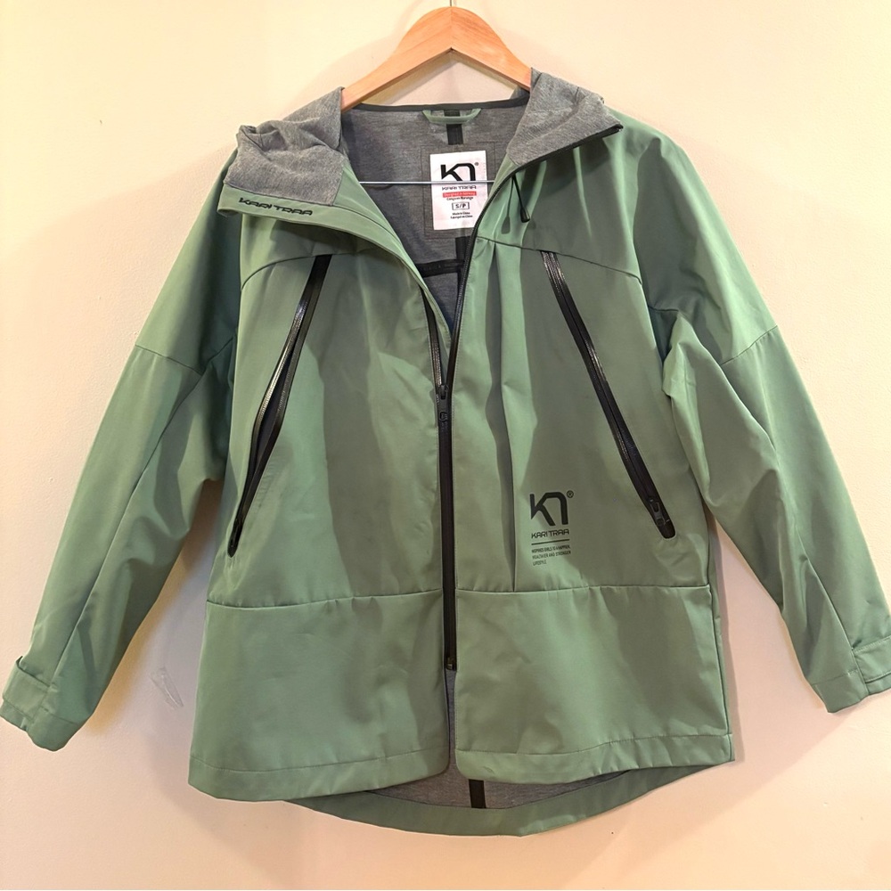 Kari Traa Women’s Envy Green Jacket, Sz S, like new condition